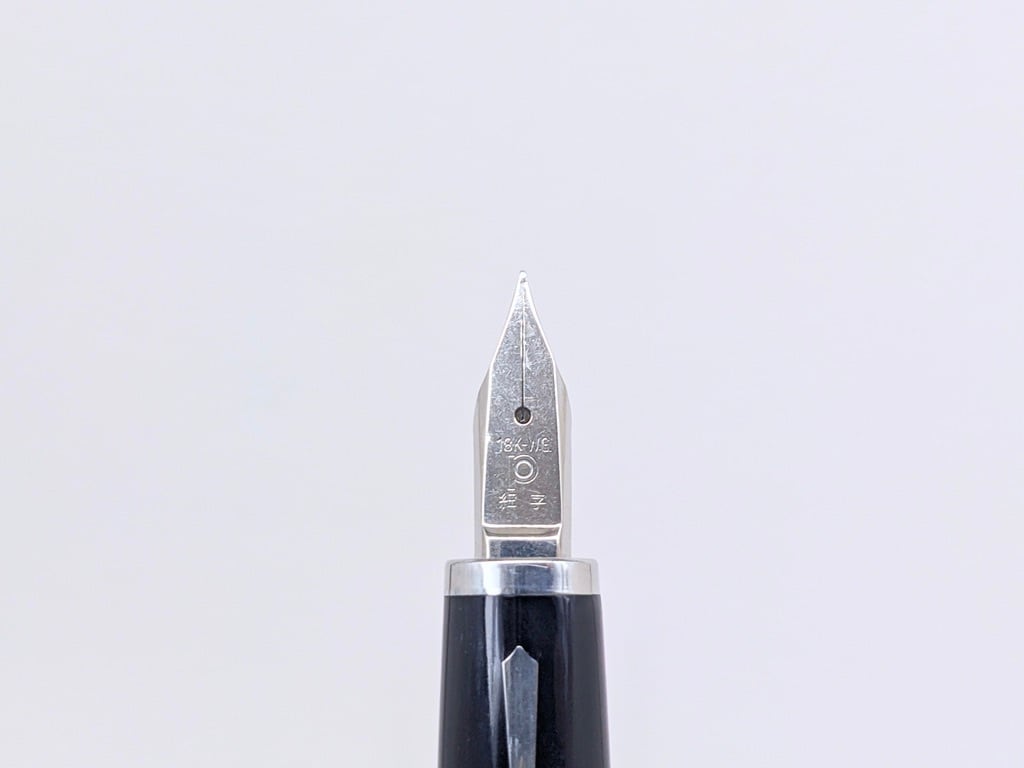70s プラチナ シープ 本革巻き PLATINUM (細字) 18K-WG 03153 70s プラチナ シープ 本革巻き PLATINUM (細字) 18K-WG 03153