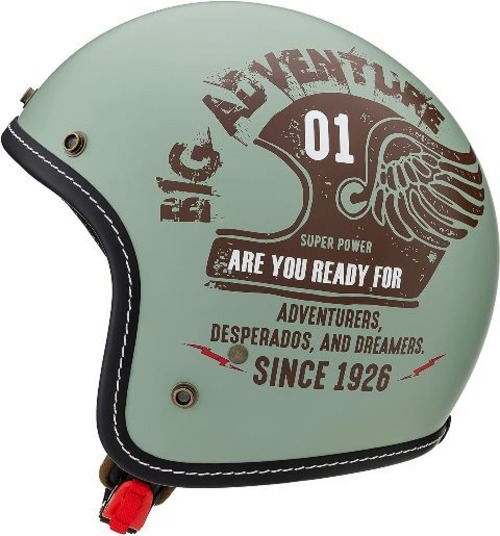 MARUSHIN　マルシン　オープンジェットヘルメット　FEATHER　SCJ4　ナチュラルペパーミント　L