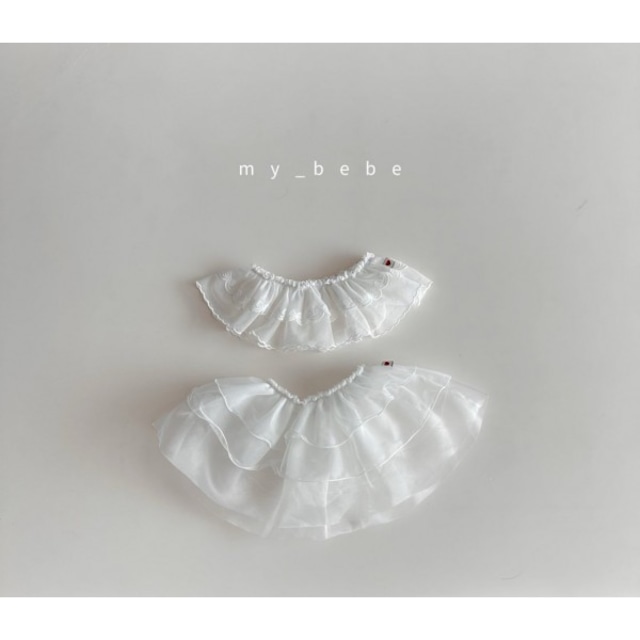 【取寄】my bebe|tulle layered skirt|チュールレイヤードスカート|FREE|kids|26 summer
