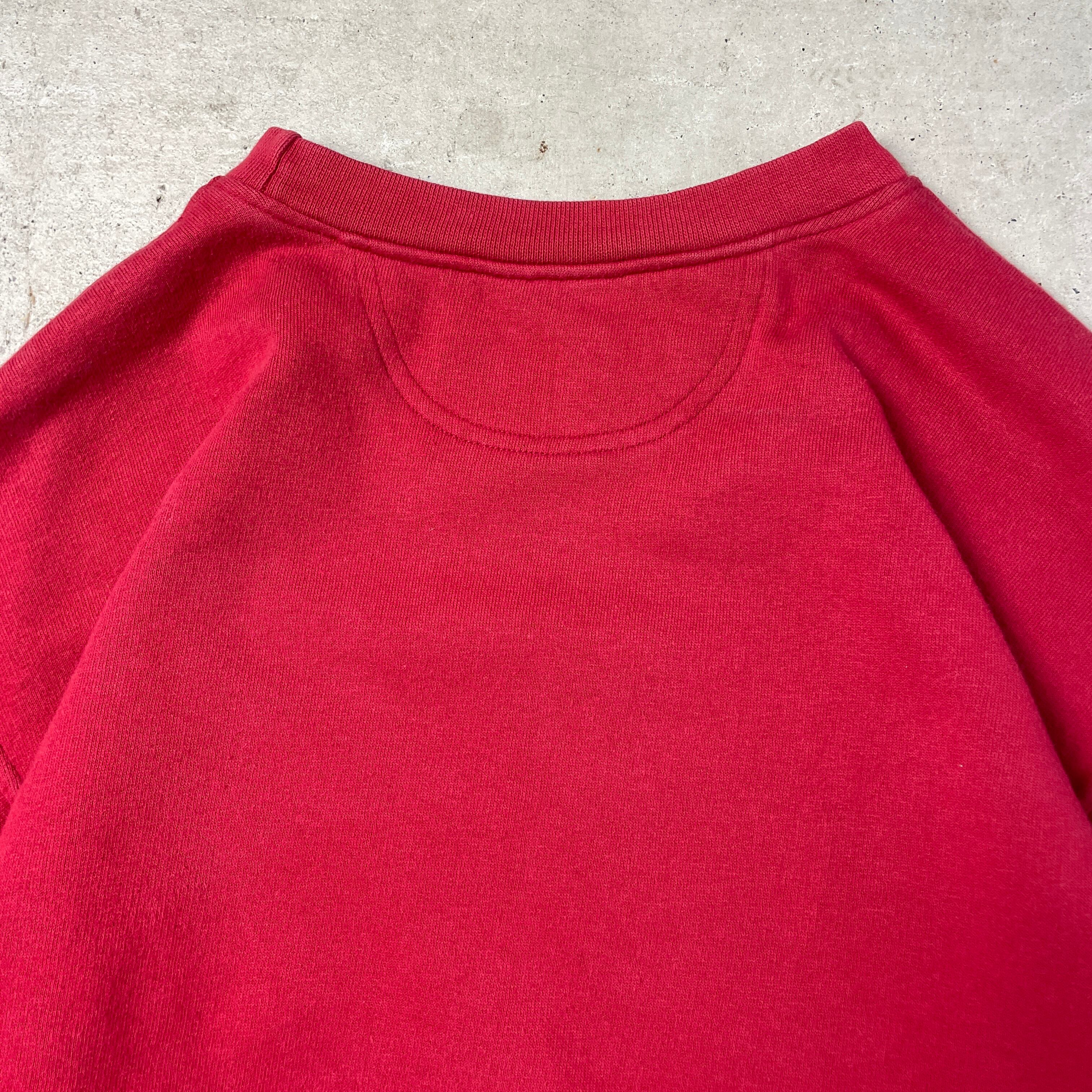 80年代 adidas アディダス トレフォイルロゴ 刺繍 スウェットシャツ