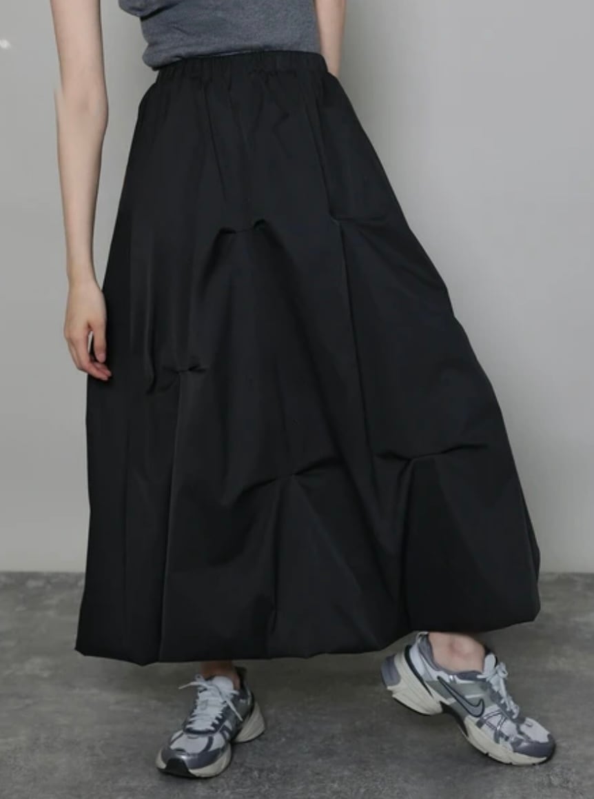 【SELECT】ランダムタックバルーンスカート