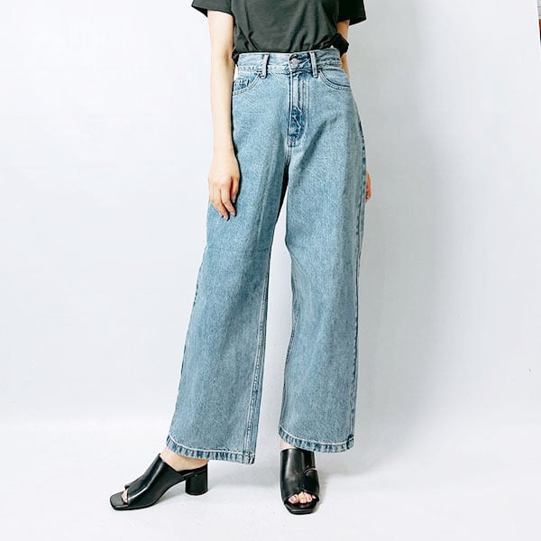ELENDEEK エレンディーク WIDE ROUGH DENIM PT 5124407000 2024 
