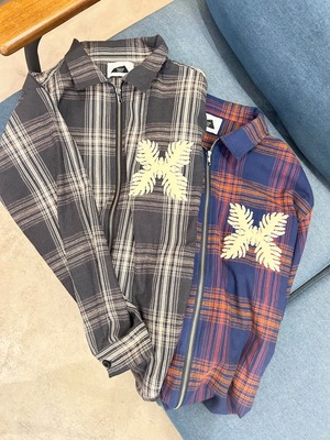 salvagepublic/チェックジップジャケット￥26,000(28,600)