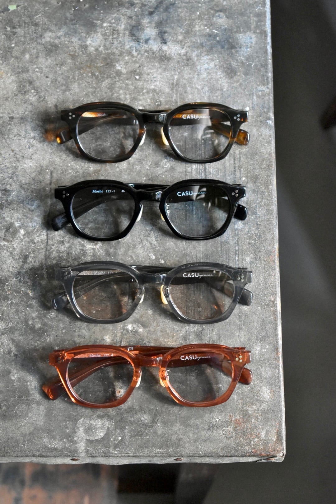 Moshe127 Casu eyewear Tokyo