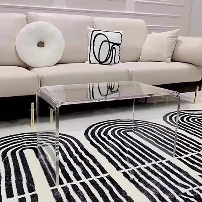 透明アクリルのローテーブル ヨーロピアンスタイル | Russel 海外