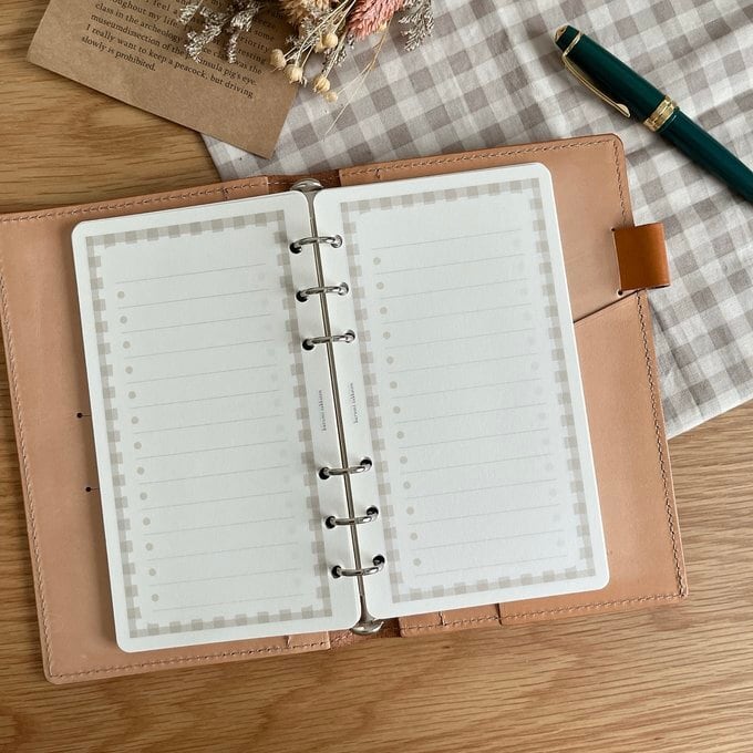 バイブルサイズ/おしゃれフリーリストリフィル