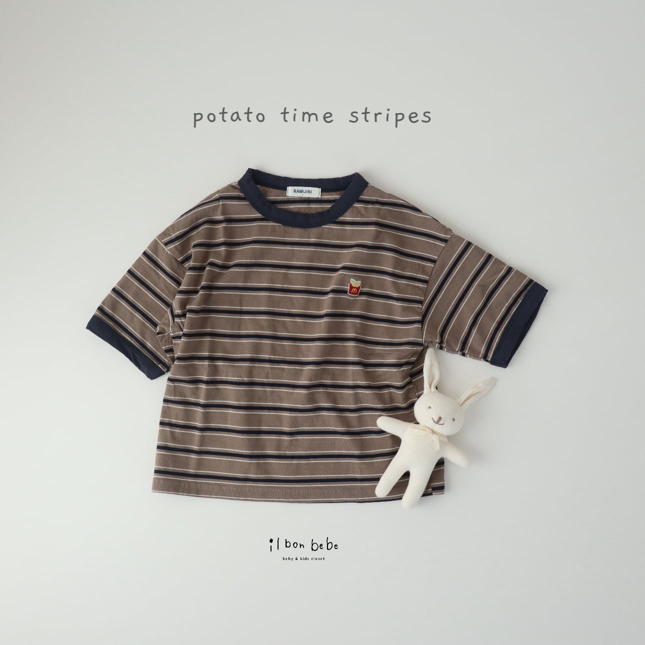 【即納】potato time stripes