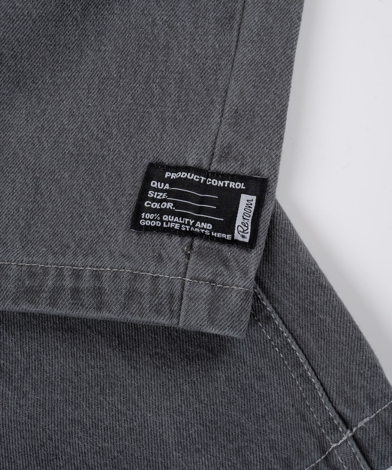 【#Re:room】WASHED VINTAGE WIDE DENIM PANTS［REP193］