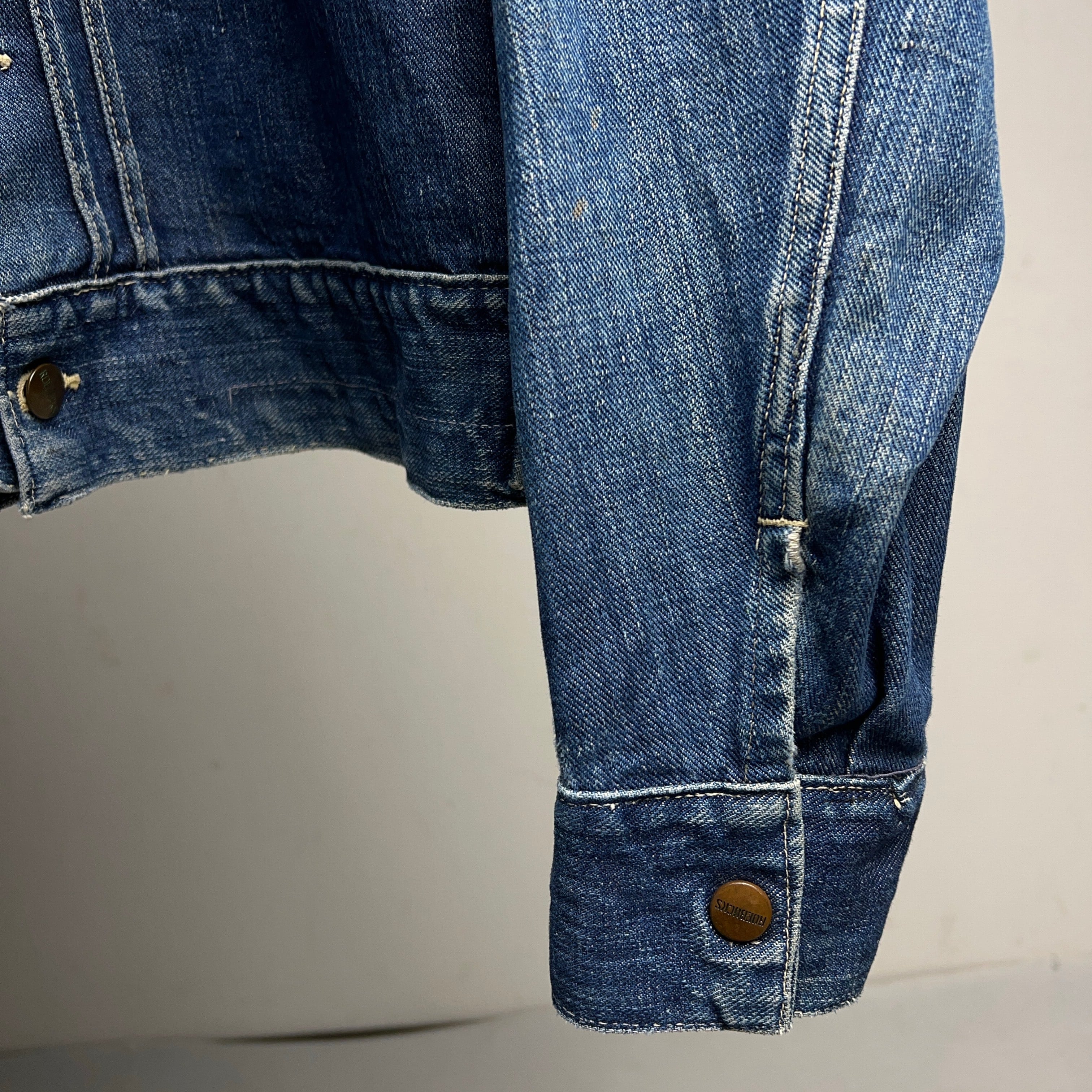 1960's SEARS ROEBUCKS Pleats Denim Jacket 60年代 シアーズ ロー