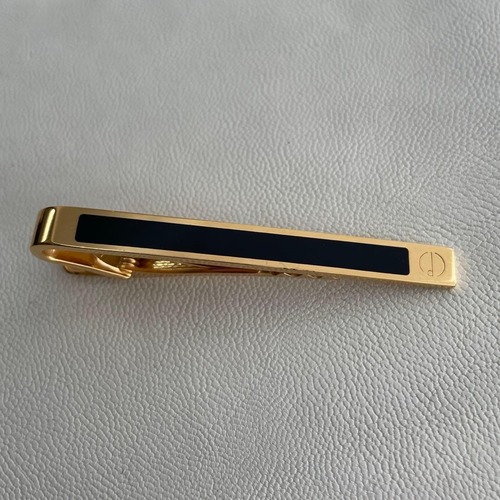 DUNHILL ゴールド ブラック ネクタイピン #1132