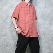 haggar linen rayon jacquard weave shirt