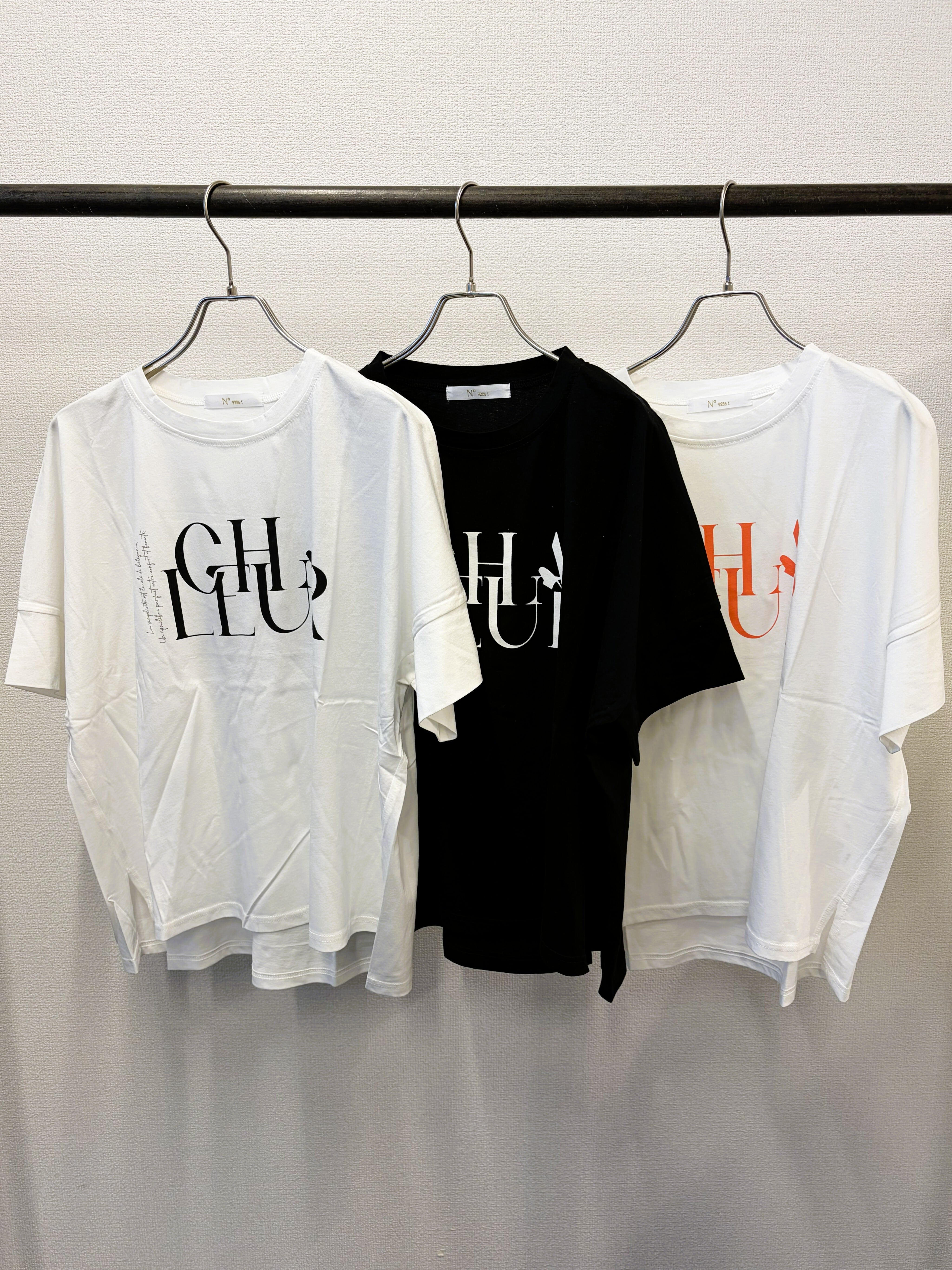 N°9286!】シルケット天竺ロゴプリントTシャツ（9207-63085) | 9286