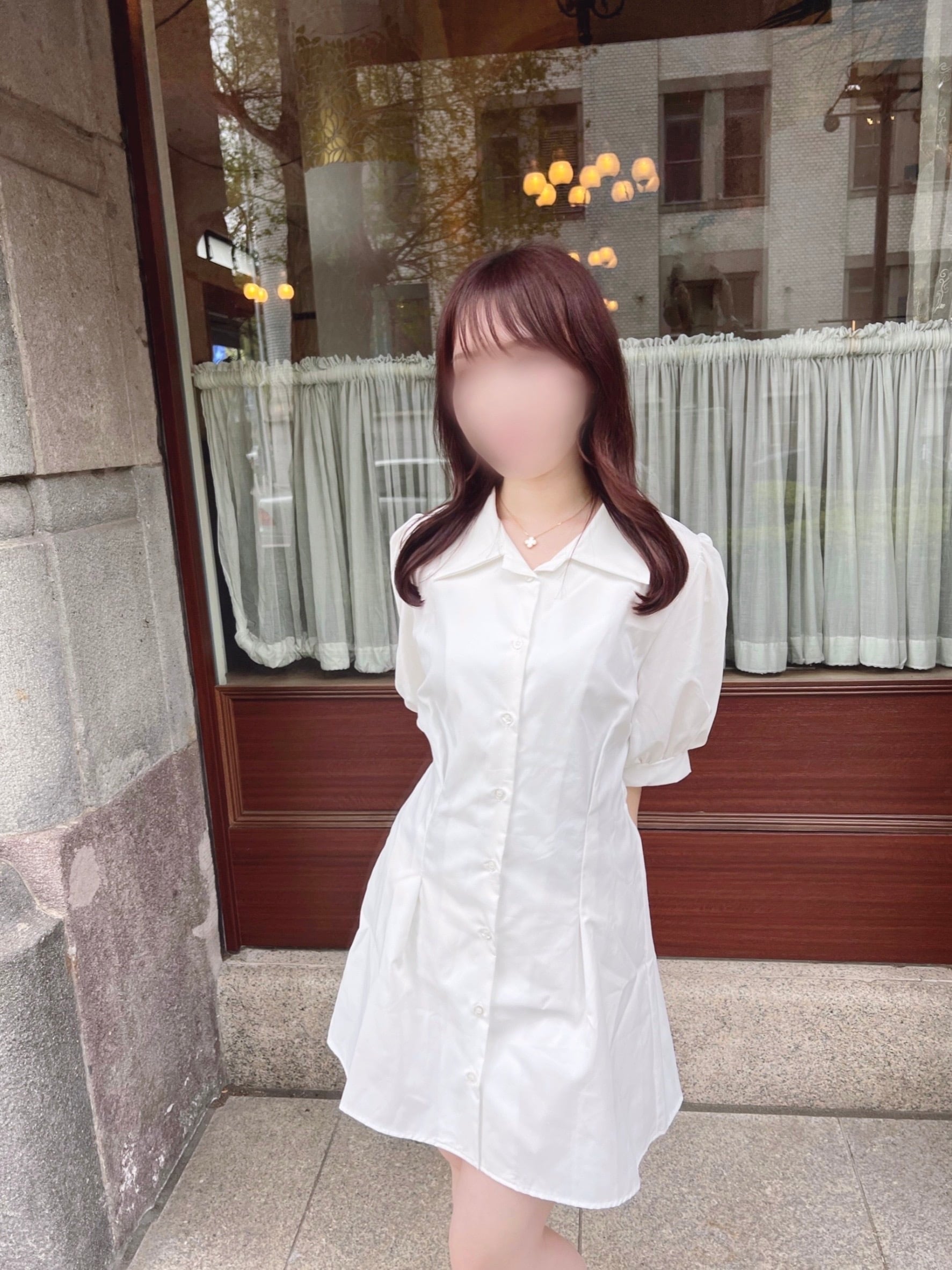 【新生活応援フェア】open collar one piece