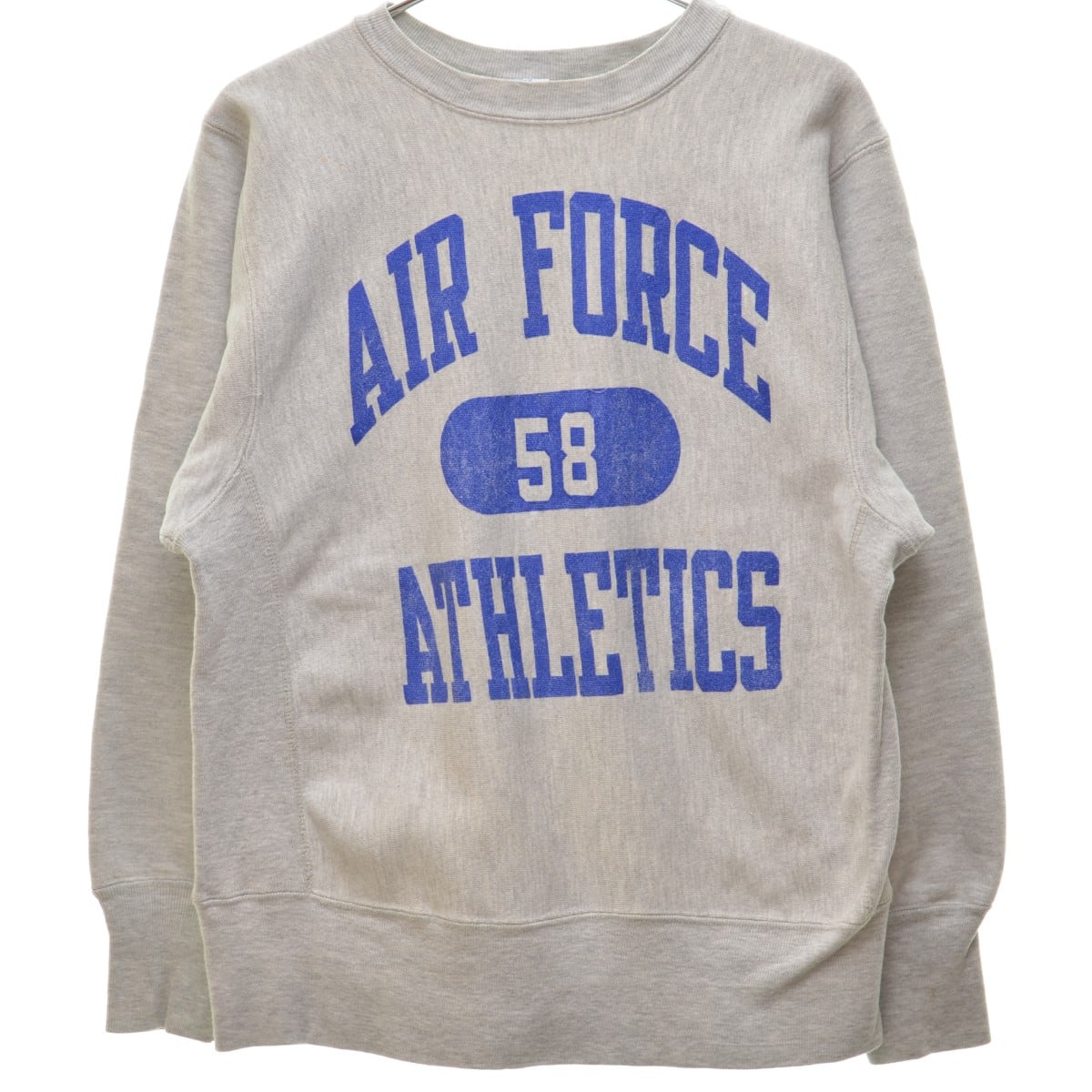 CHAMPION / チャンピオン 80s トリコタグ 後期 リバースウィーブ AIR FORCE ATHLETICS 3段プリント長袖スウェット  vintage ビンテージ ヴィンテージ | カンフル京都裏寺店 powered by BASE