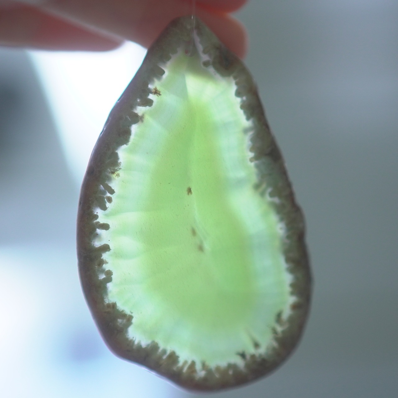 IBUKI 07 - アゲートヒーリングチャイム / Agate Sun Catcher Wind Chime 893