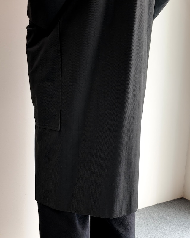 【90s BALENCIAGA】golden button trench coat