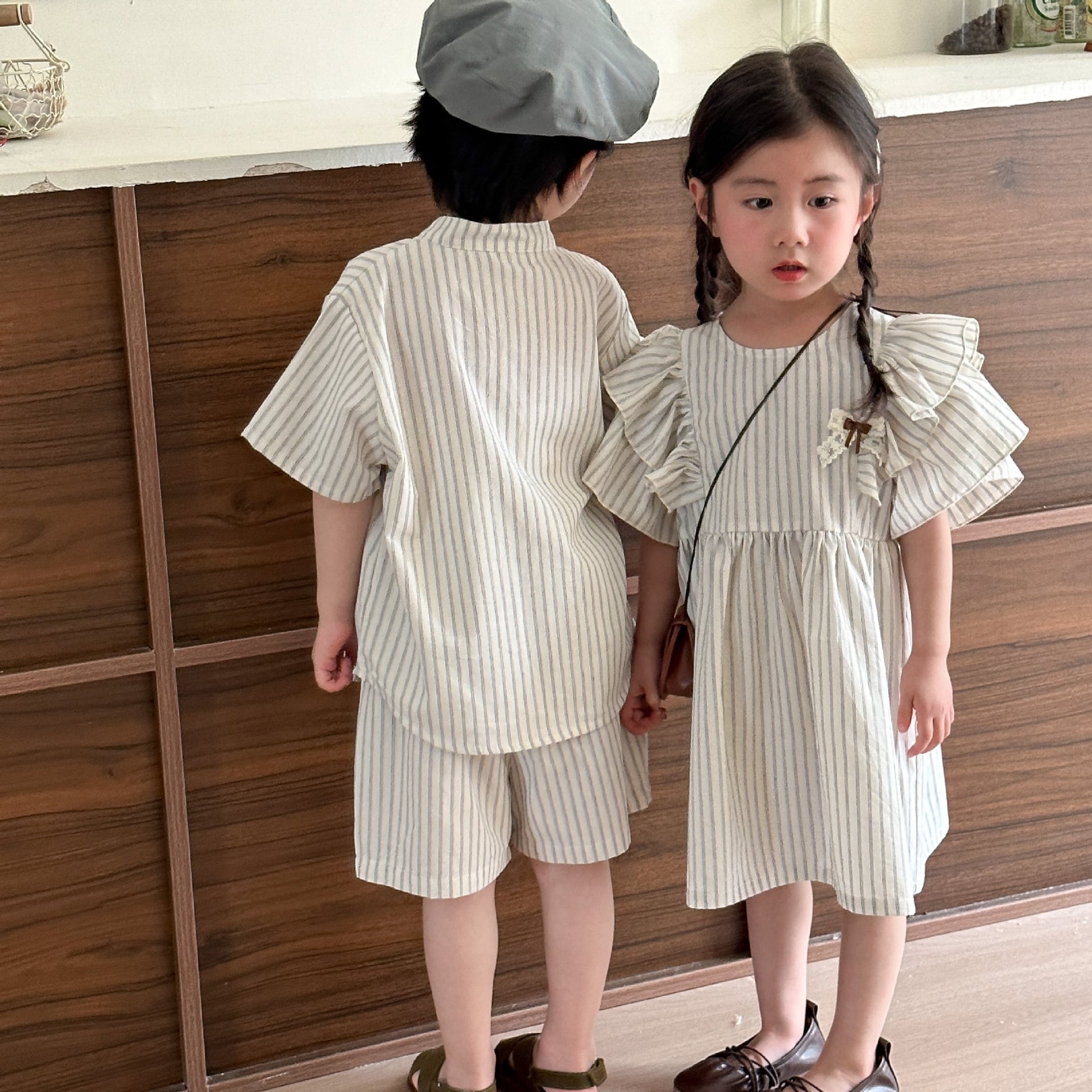 BABY&KID】ストライプセットアップ、ワンピース | Betty