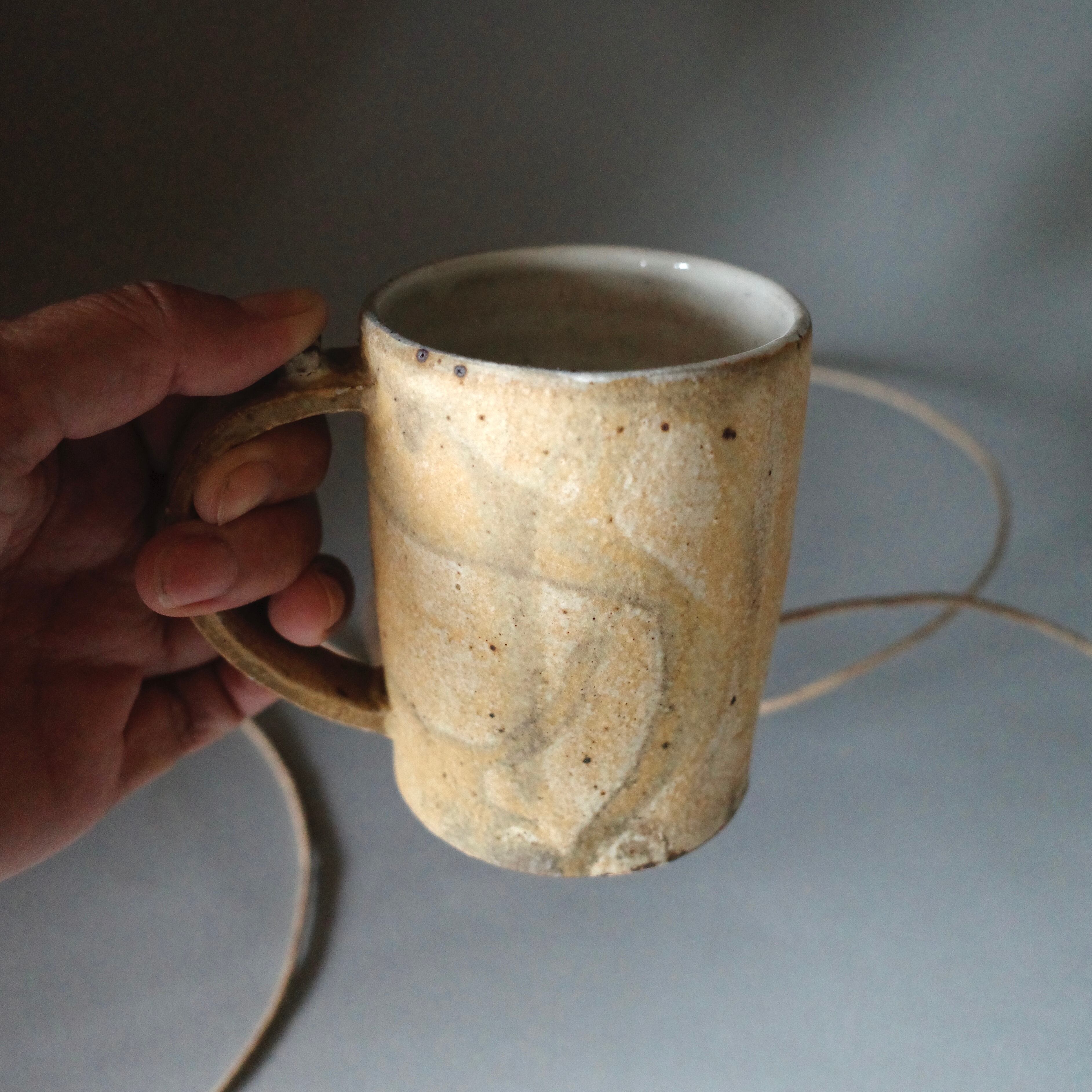 56. マグカップ 草 トゲトゲ | ceramic artist Tamako Ito 伊藤珠子の店