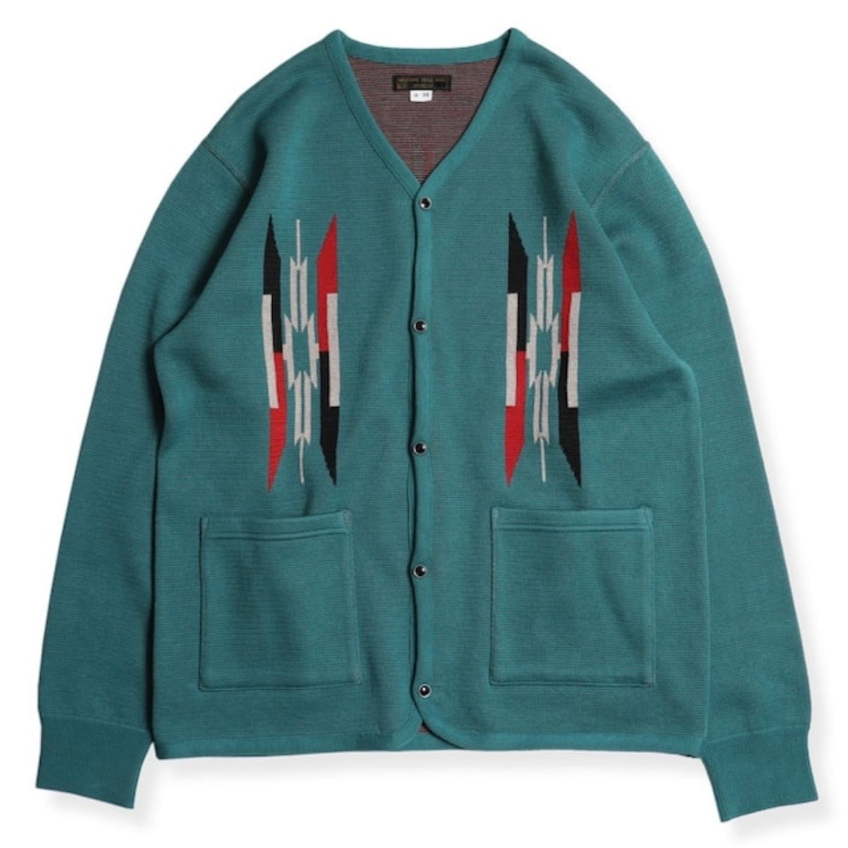 WESTRIDE NGT NATIVE CARDIGAN ニットカーディガン ネイティブ柄