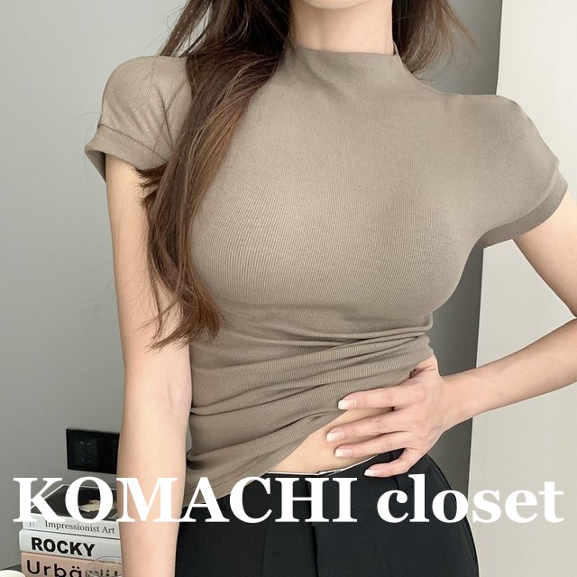 【送料無料】 カットソー おしゃれ スリム インナー プルオーバー ハーフタートルネック 黒  レディース 韓国 オルチャン トップス 半袖 ショート丈 デート 黒 ベージュ 白 ホワイト ブラウン かわいい 春 夏 秋 冬 インナートップス スリム タイト 細見え 大人可愛い きれいめ シンプル カジュアル 上品 おしゃれ かっこいい 大人女子 こなれ感 クール セクシー 抜け感 OL  女子会 お泊まり 通勤 通学 着回し 普段使い コーデ スタイル 楽ちん モテ 定番 トレンド 流行 インスタ映え