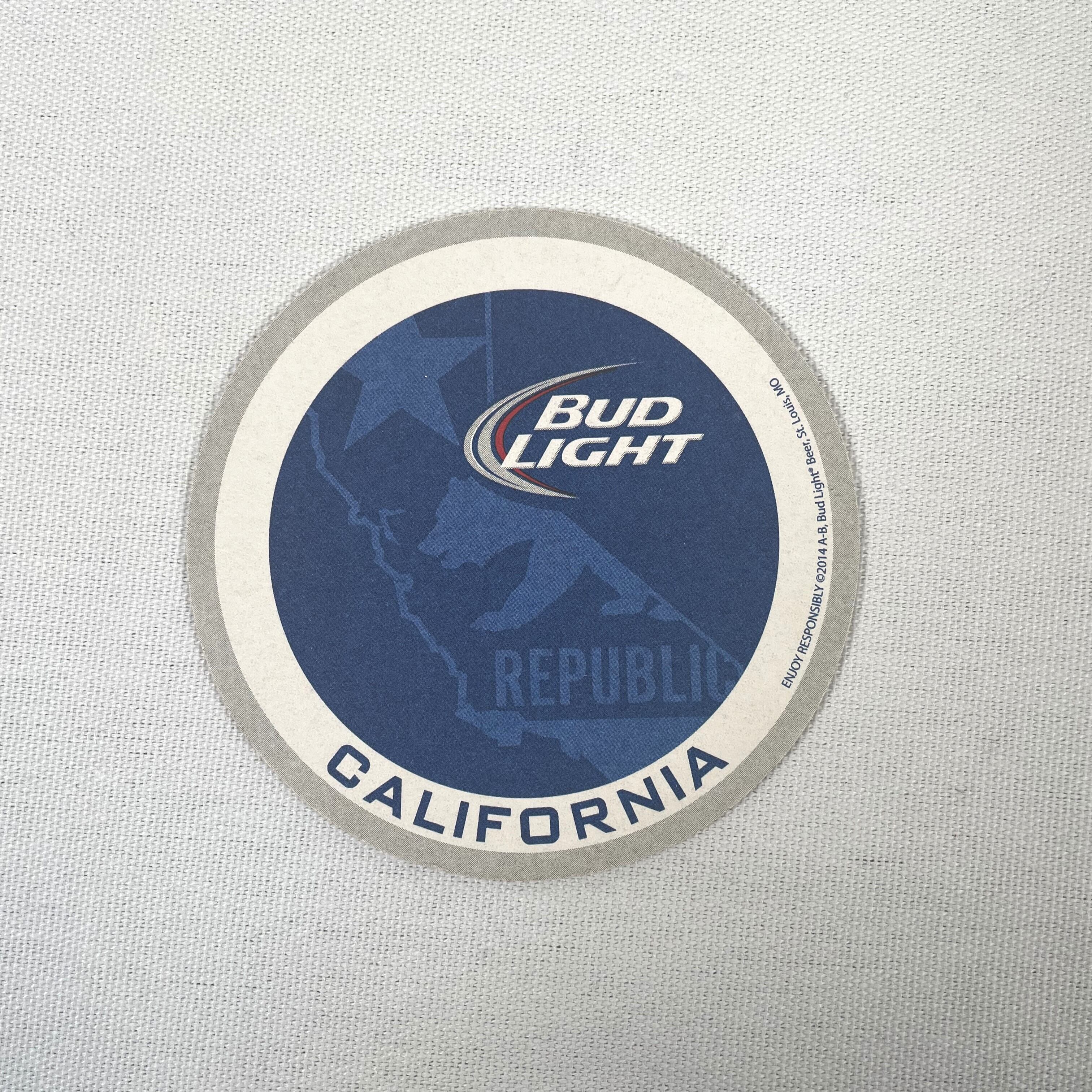 Budweiser & BUD LIGHT Coaster | YUH ANTIQUE