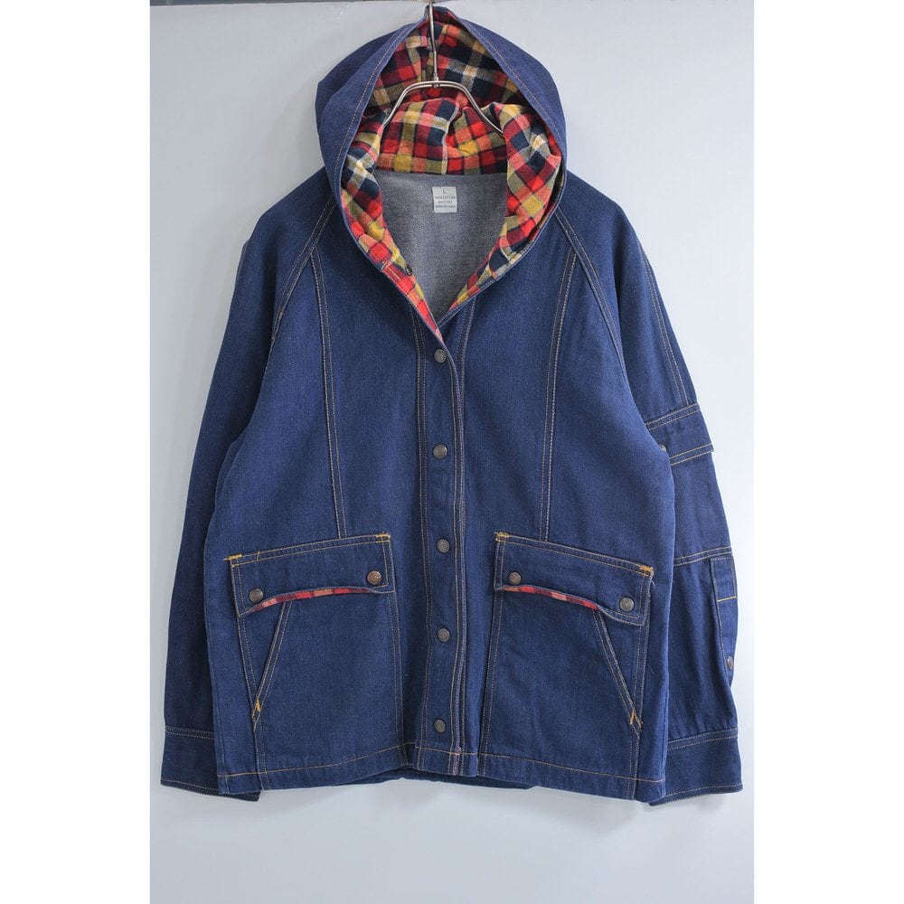 70~80s RN27952 デニム カバーオール フーディー ジャケット 70~80s RN27952 デニム カバーオール フーディー ジャケット