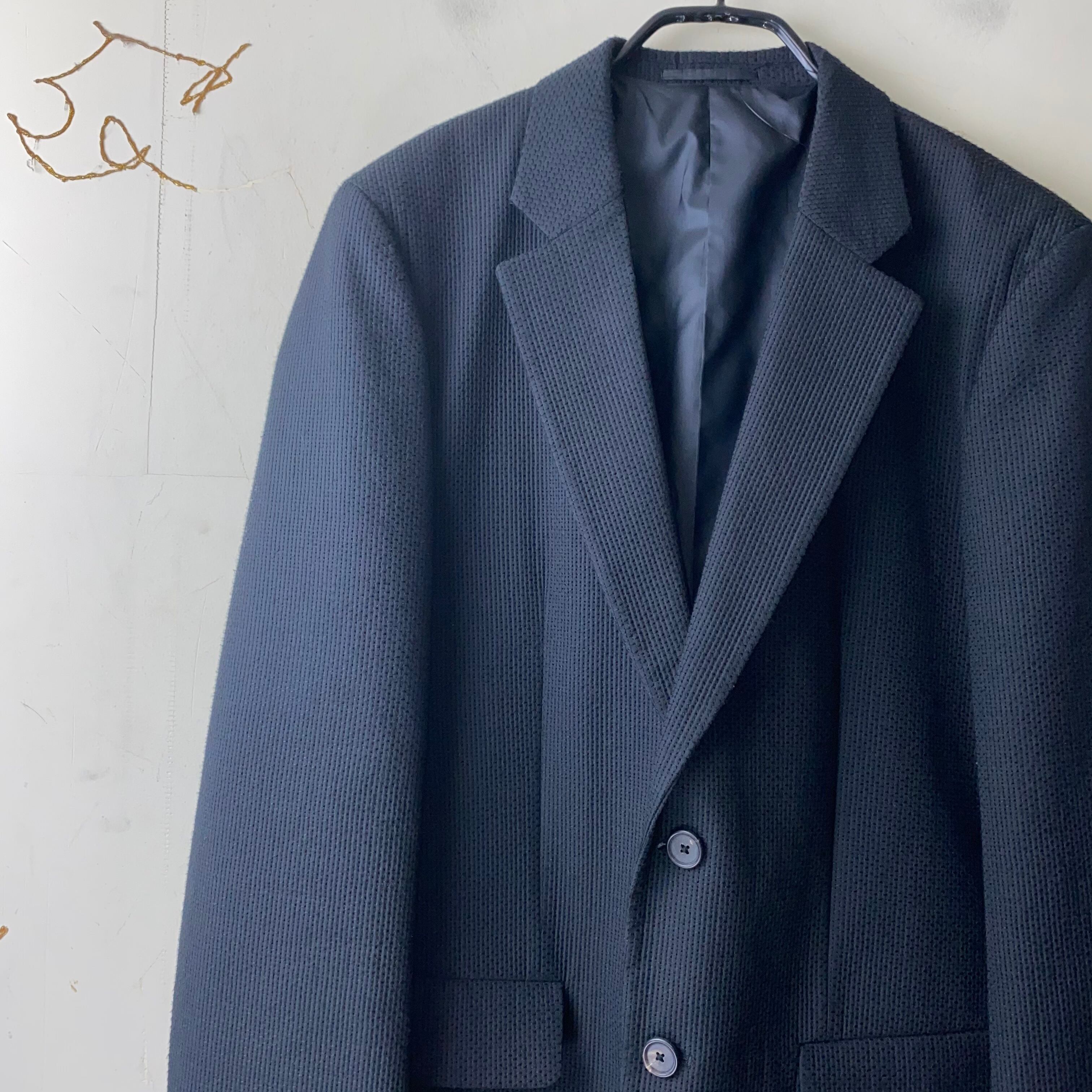 JIL SANDER rare fabric tailored jacket | NOIR ONLINE