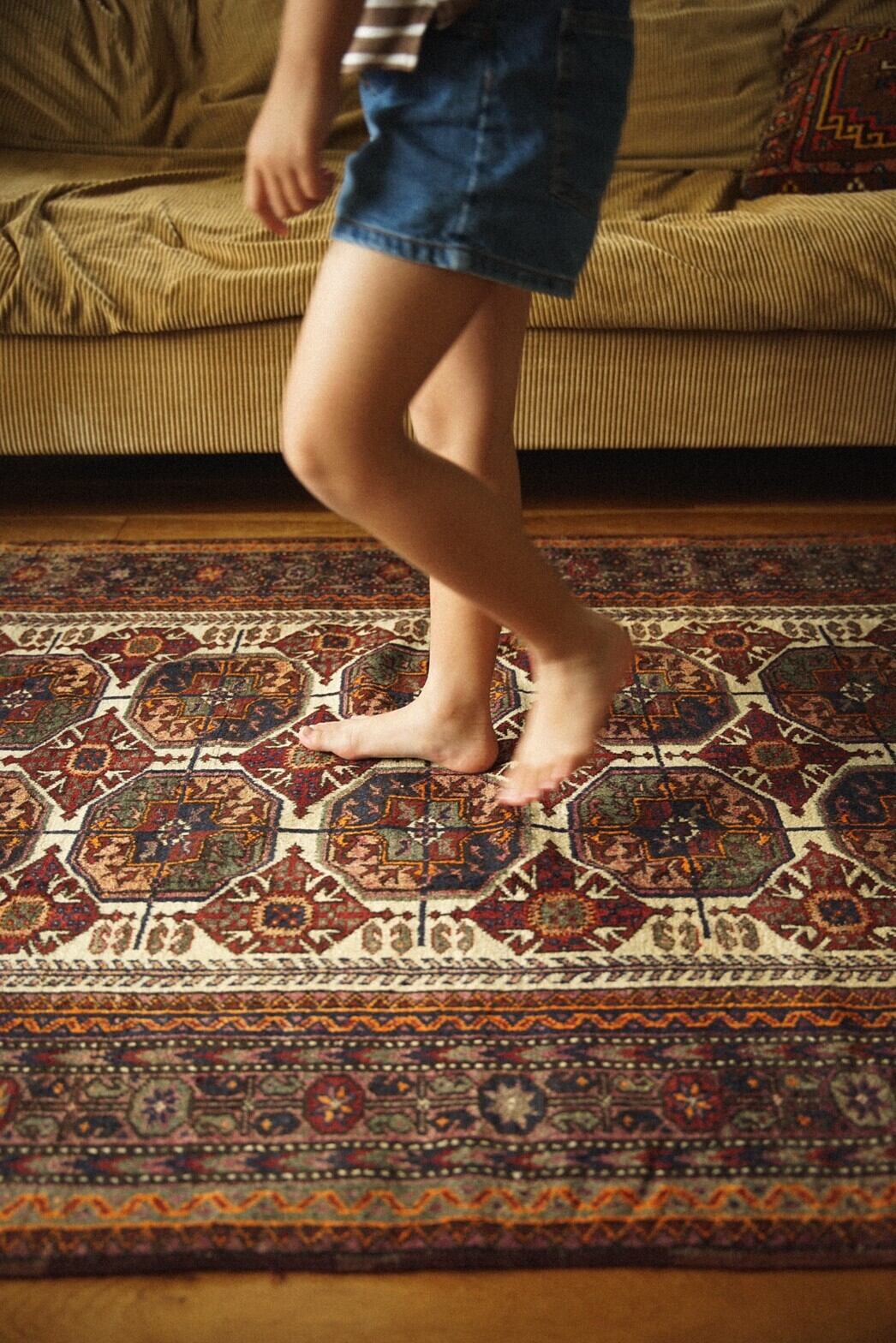 742 -Semi Antique Madad khani Baluch rug