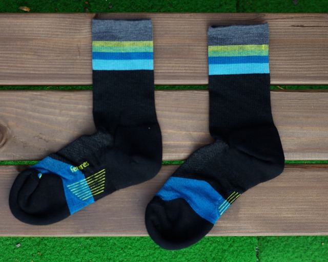 feetures（フィーチャーズ）  Merino 10 Max Cushion Mini Crew  luminous gray