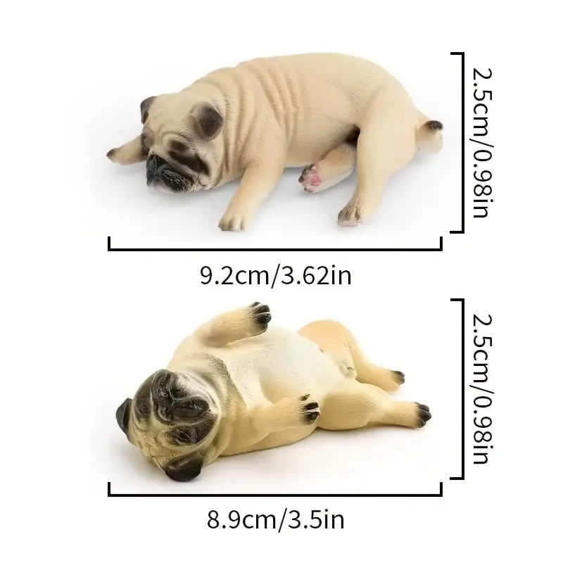 Exquisite figure -drink- t-plush25 | Pug shower - パグシャワー