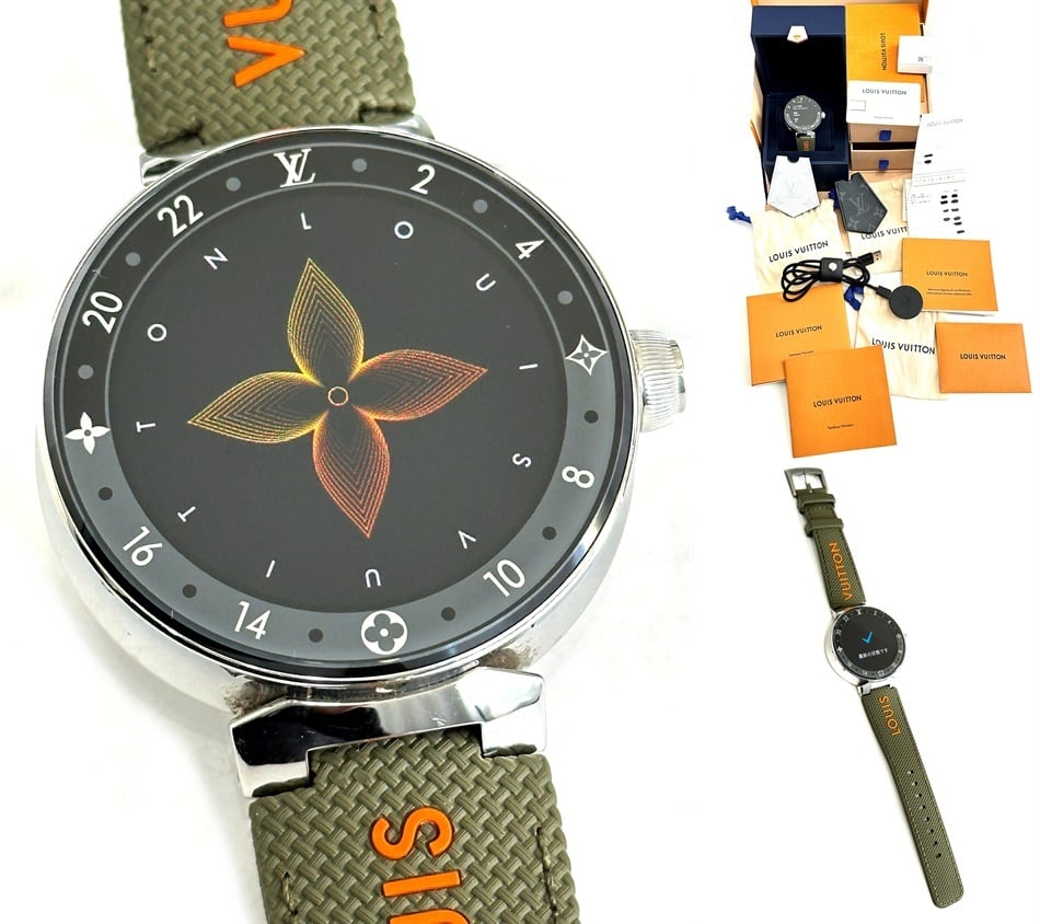 【希望者のみラッピング無料】 ルイヴィトン VUITTON LOUIS Tambour V2 ホライゾン タンブール ルイ・ヴィトン