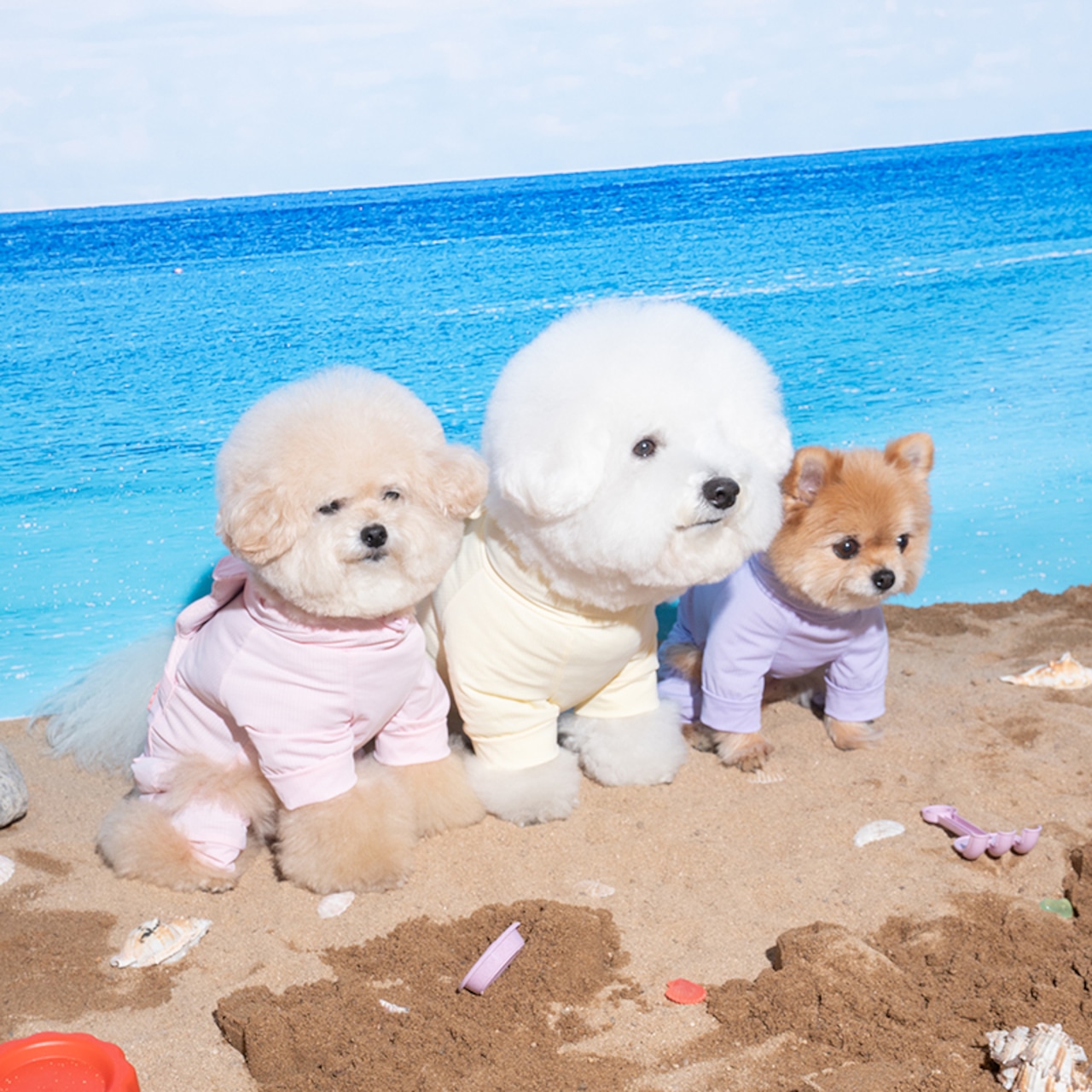 【PUPPYGARRERY公式】Big bear cooling jumpsuit 2XL-3XL