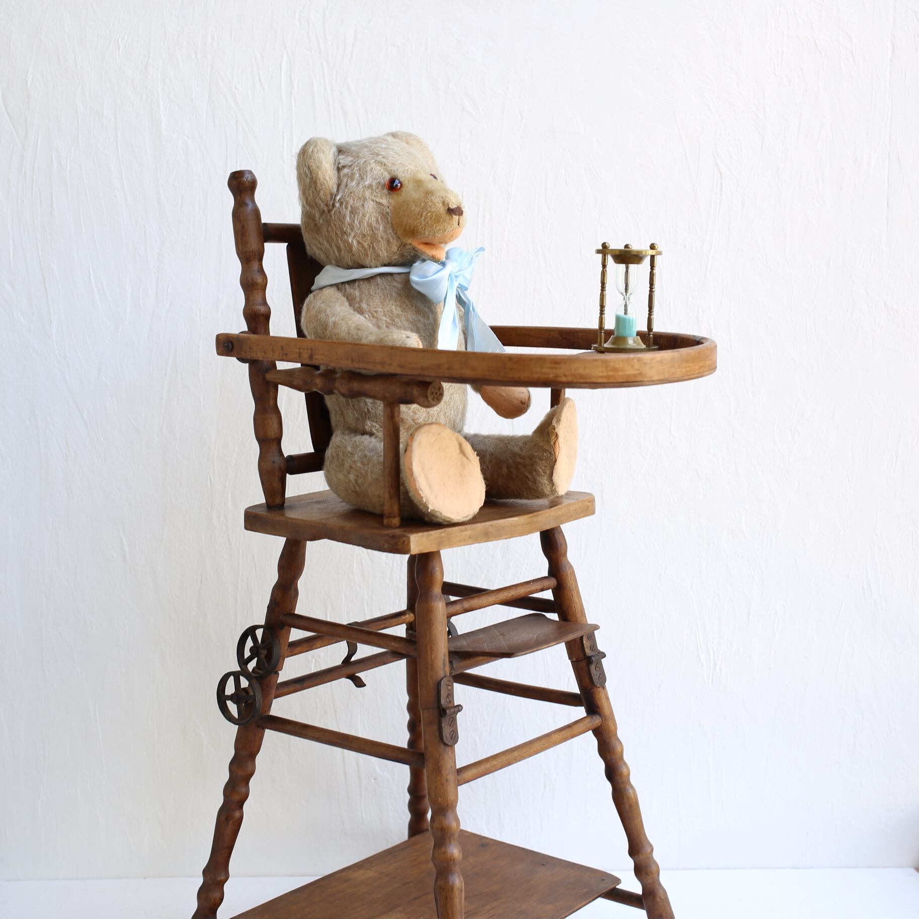 フランス アンティーク ヴィンテージ 木製 ドールチェア 2パターン可 N-05371