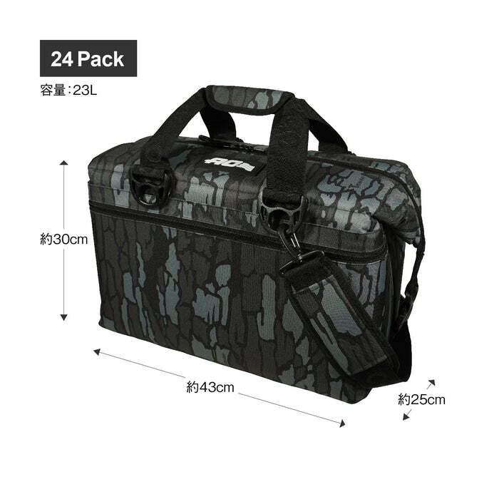 AO Coolers / 24パック キャンバス ソフトクーラー ツリーバーク