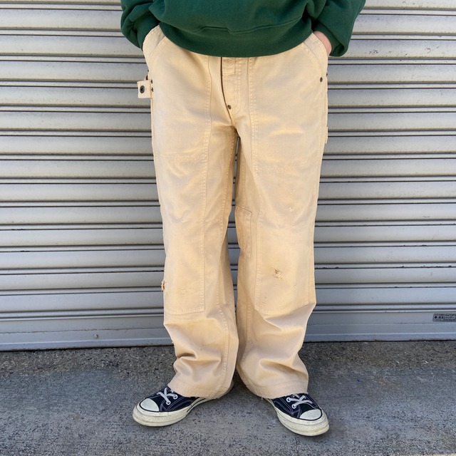 ラルフローレン ダブルニーペインターパンツ ダックコットン ベージュ系 W34