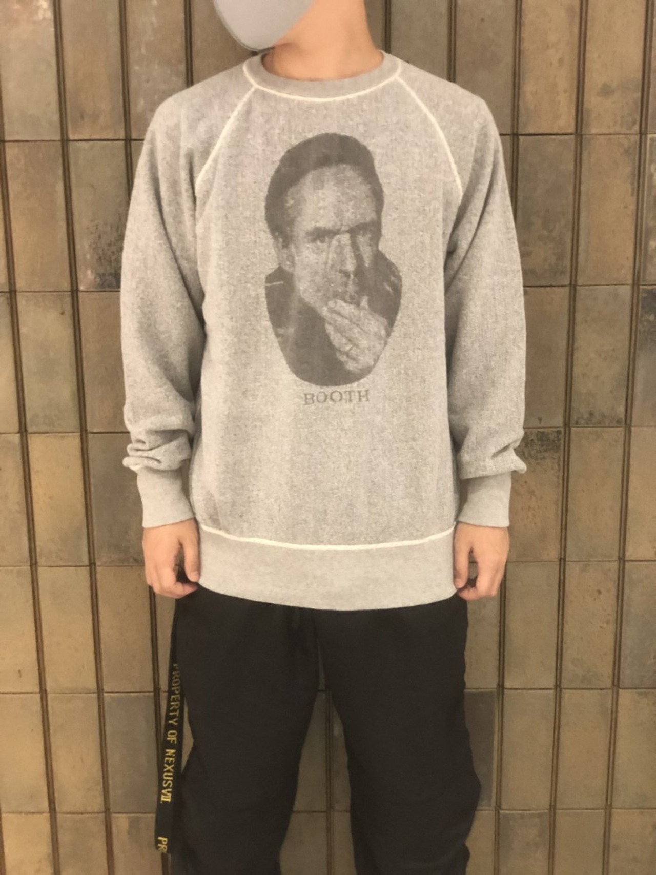 BOOTH CREW NECK SWEAT