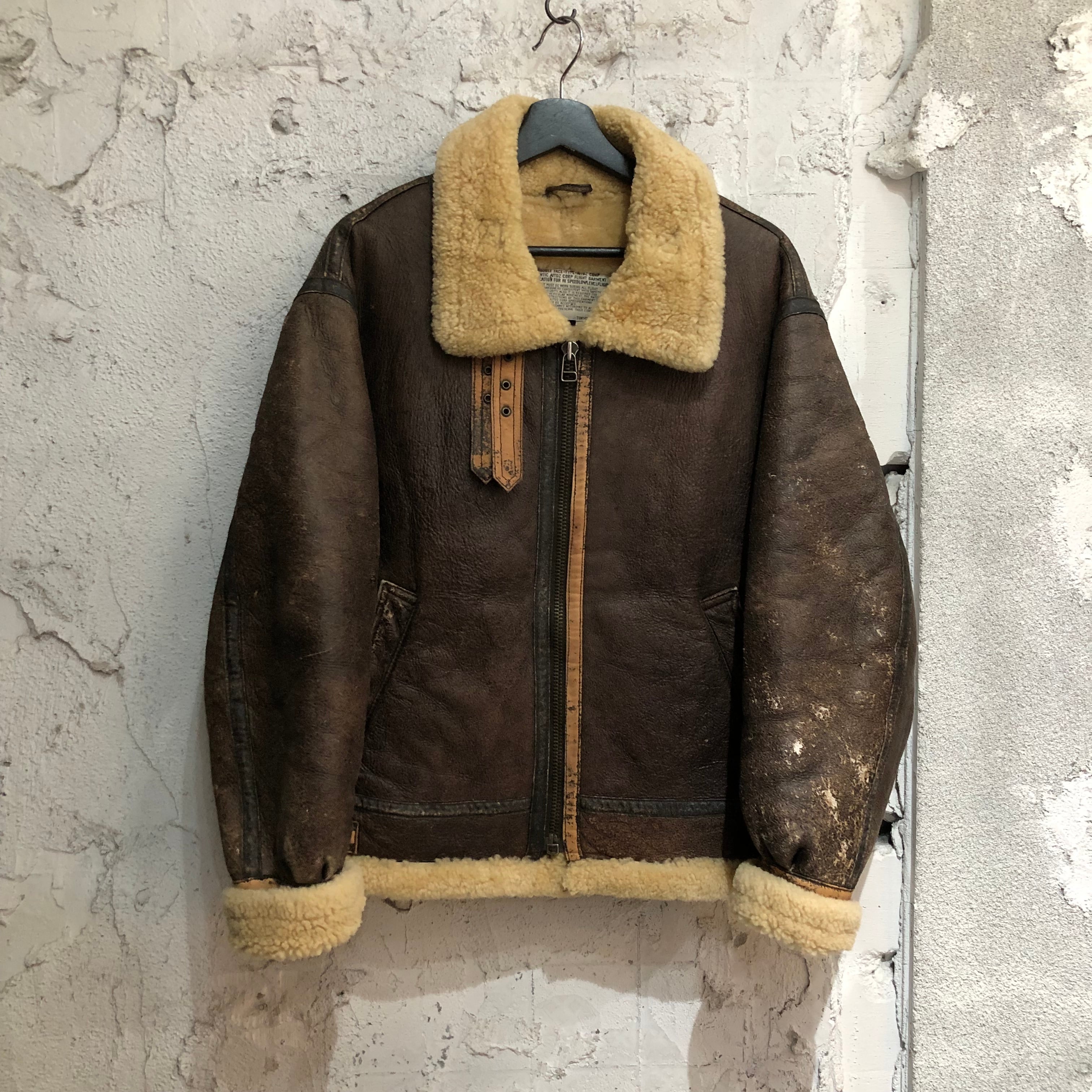 90s euro vintage レザージャケット ムートンジャケット | labiela.com