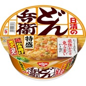 どん兵衛 特盛かき揚げ天ぷらうどん [たっぷり玉ねぎのどデカ鬼うまいかき揚げ] 日清食品 カップ麺 138g×12個