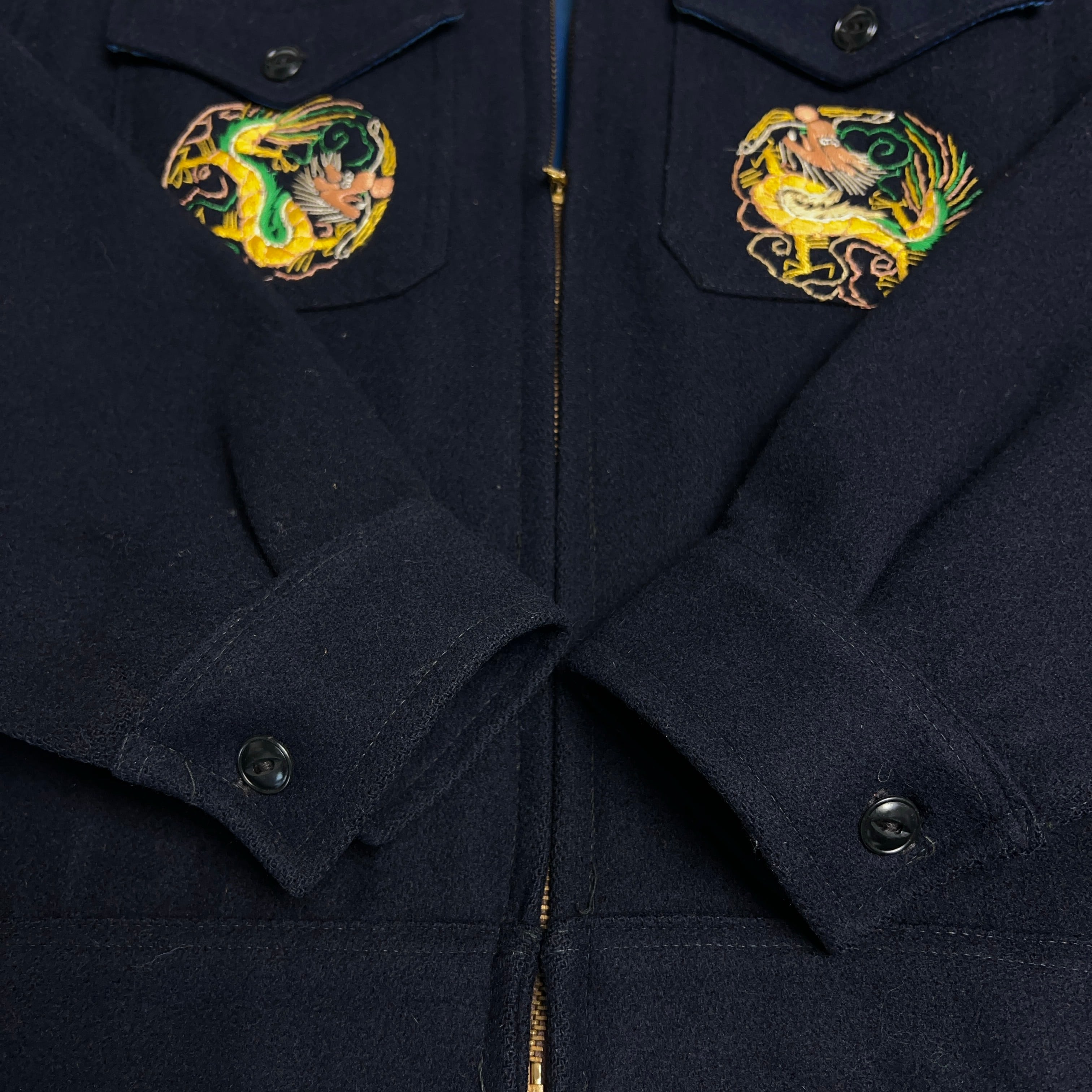1950's Souvenir Embroidered Wool Jacket 50年代 スーベニア 刺繍