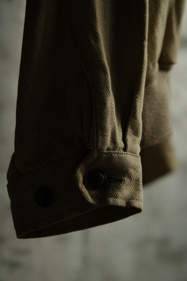 Utah/80-90's "nautica" herringbone twill swing top