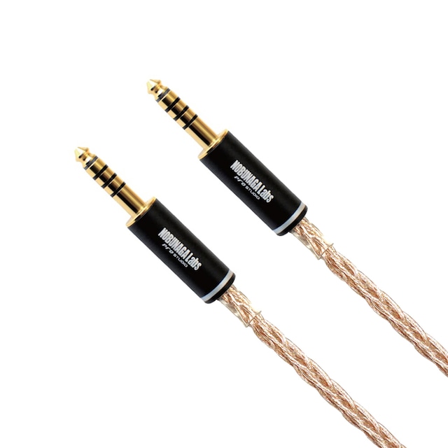 【抽選:特選アウトレット】NOBUNAGA Labs INSPIRE NEO :4.4mm5極バランス/4.4mm5極バランス 8芯ショートケーブル 未発売品