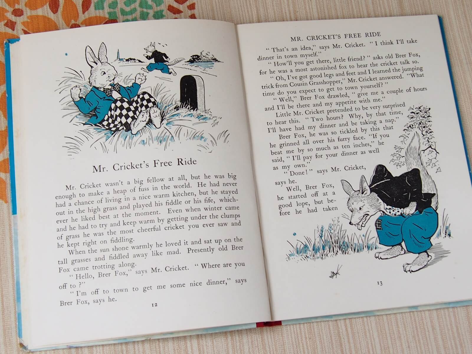 イギリスアンティーク 絵本 児童書 BRER RABBIT STORIES | Bonny Bee