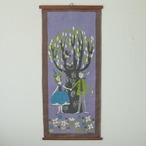 SWEDEN BOWA CUTE COUPLE IN FAIRY TALE TAPESTRY