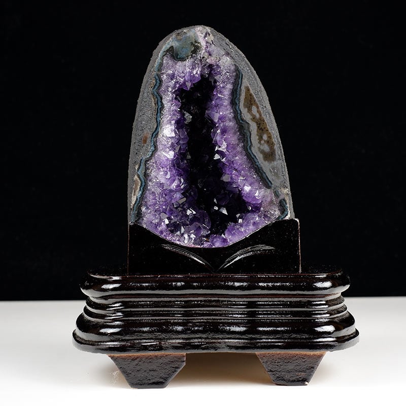 1.5Kg アメジスト ドーム ウルグアイ産 アメジストドーム アメジスト 原石 ジオード 台座付属 一点物 174-2076