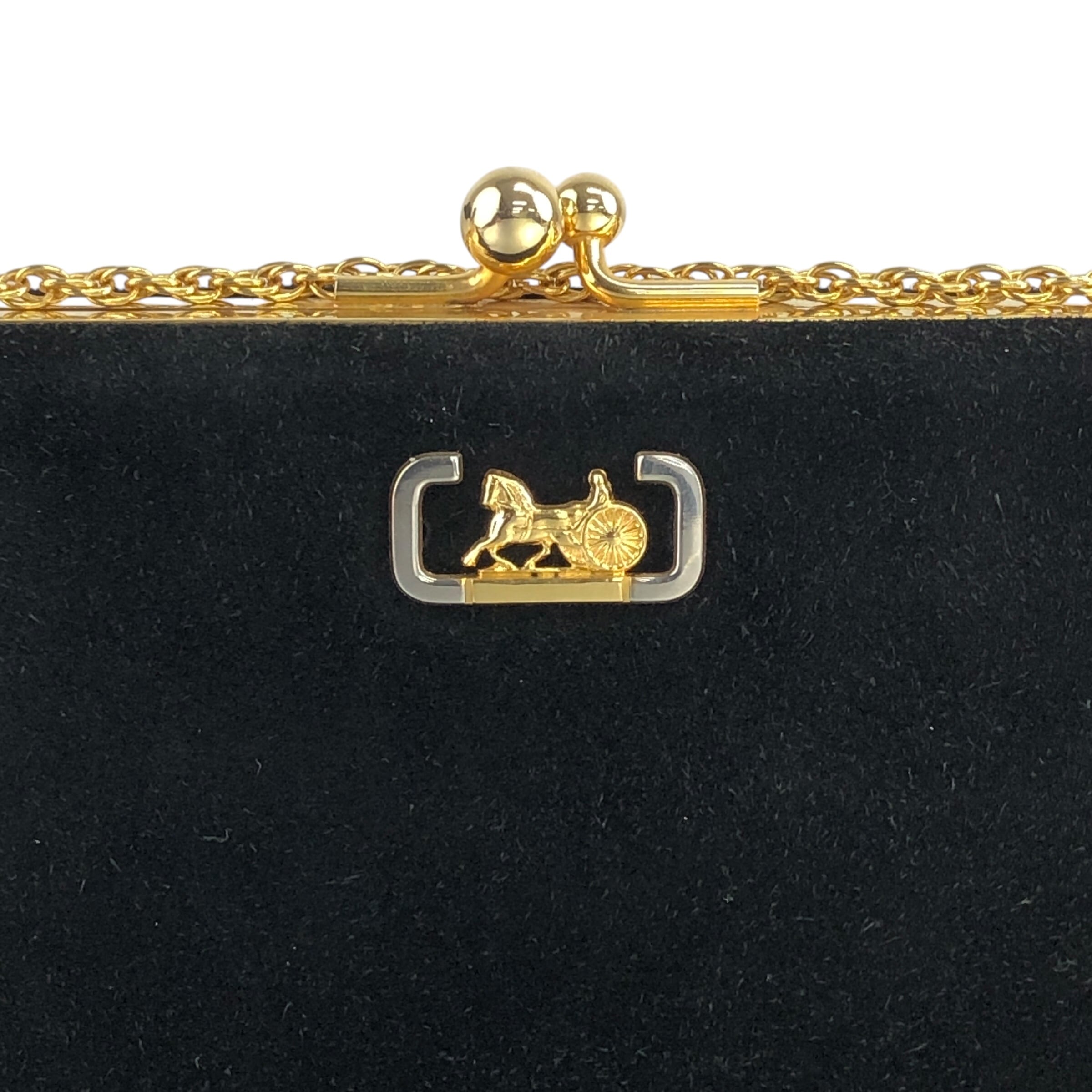 CELINE セリーヌ ショルダーバッグ ブラック ホースキャリッジ