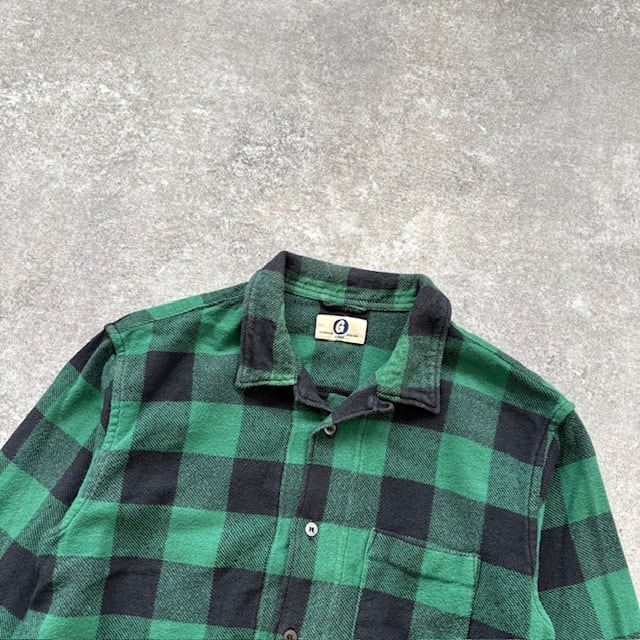GOODENOUGH】グッドイナフ バッファローチェック オープンカラー