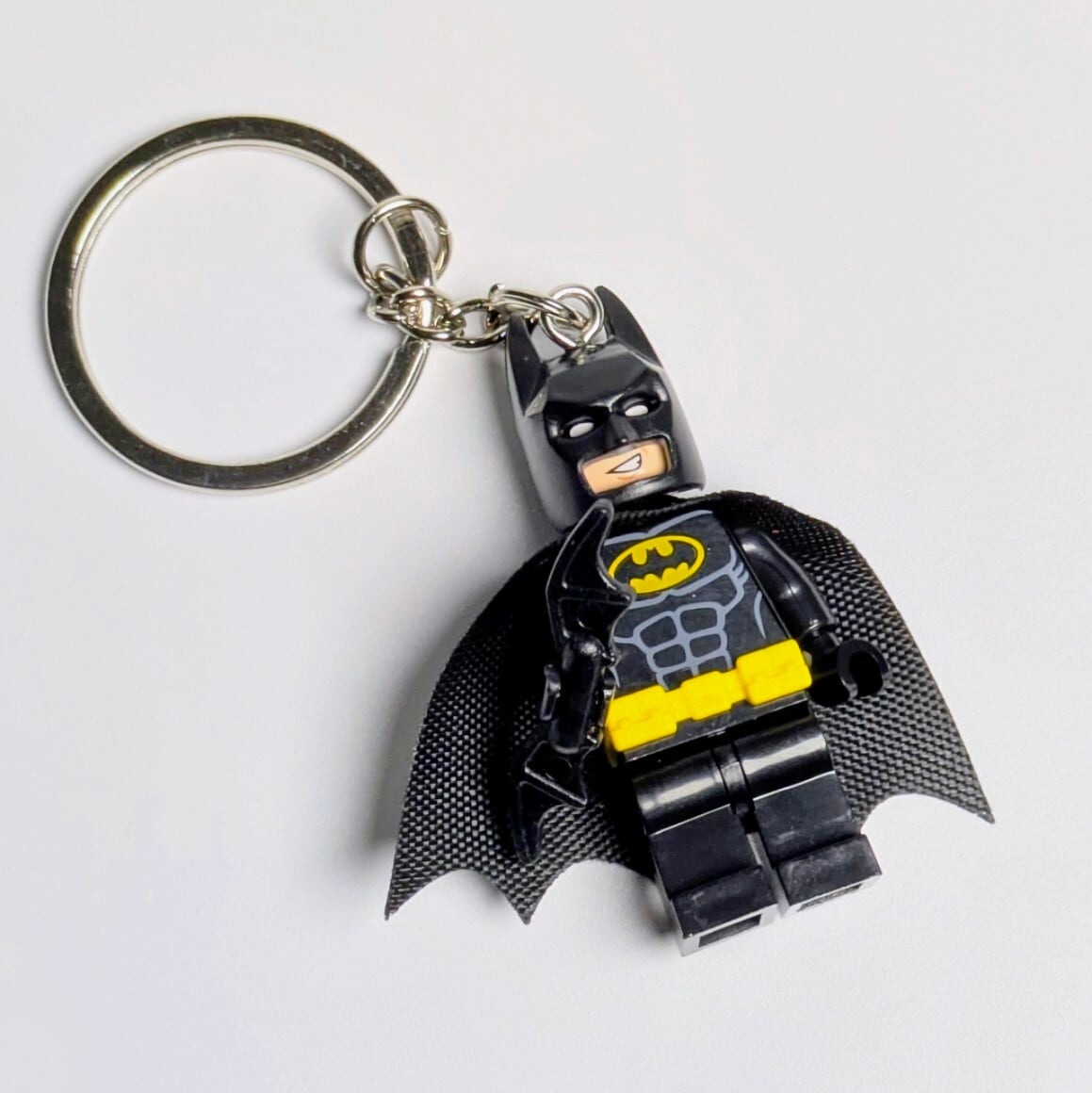 ☆ブロックフィギュアキーホルダー ☆ BATMAN / バットマン ver.2〚アメリカン雑貨 アメトイ〛