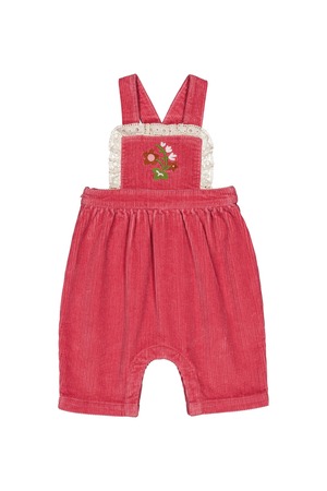 【26AW】hello Simone(ハローシモーヌ)Pirouette overall Desert Rose(12m/24m)サロペット ベビー ピンク