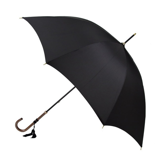 WAKAO　バンブーハンドル 日本製 雨用長傘 （6200）