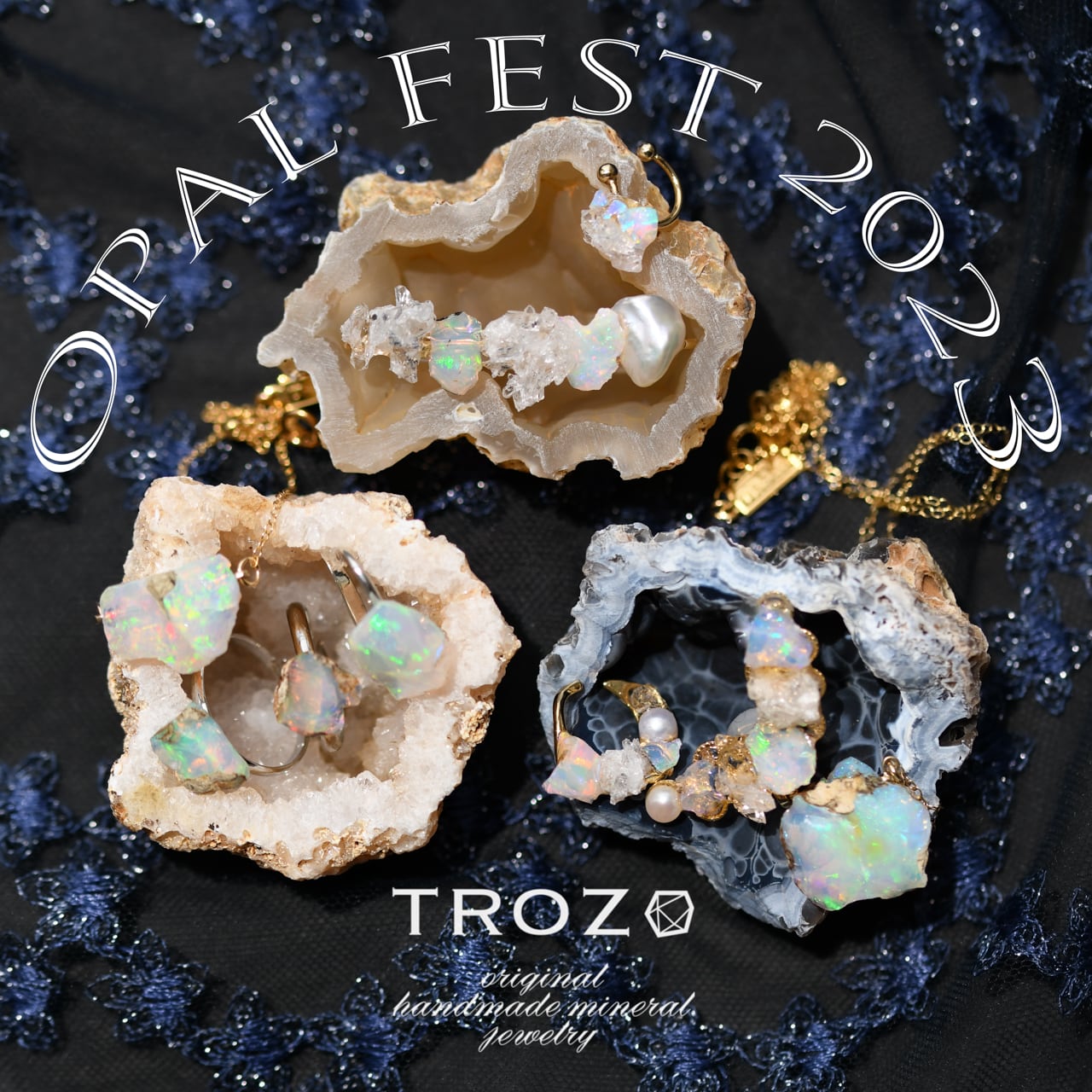 046 Opal Fest 2023】 オパール 鉱物原石 14kgf ピアス 天然石